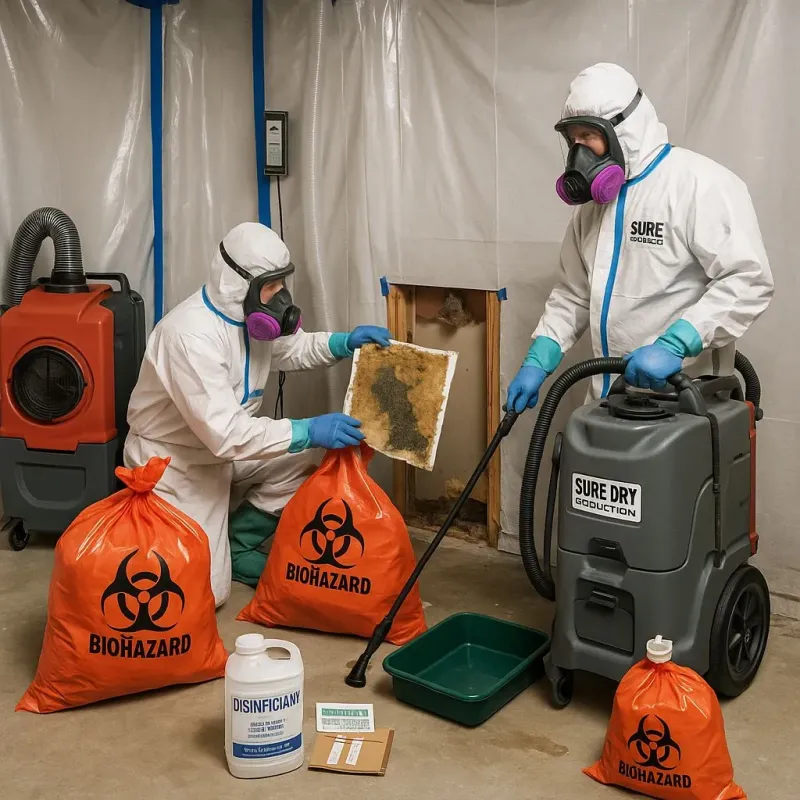 Contaminated Water Handling Protocols process in Buechel, KY