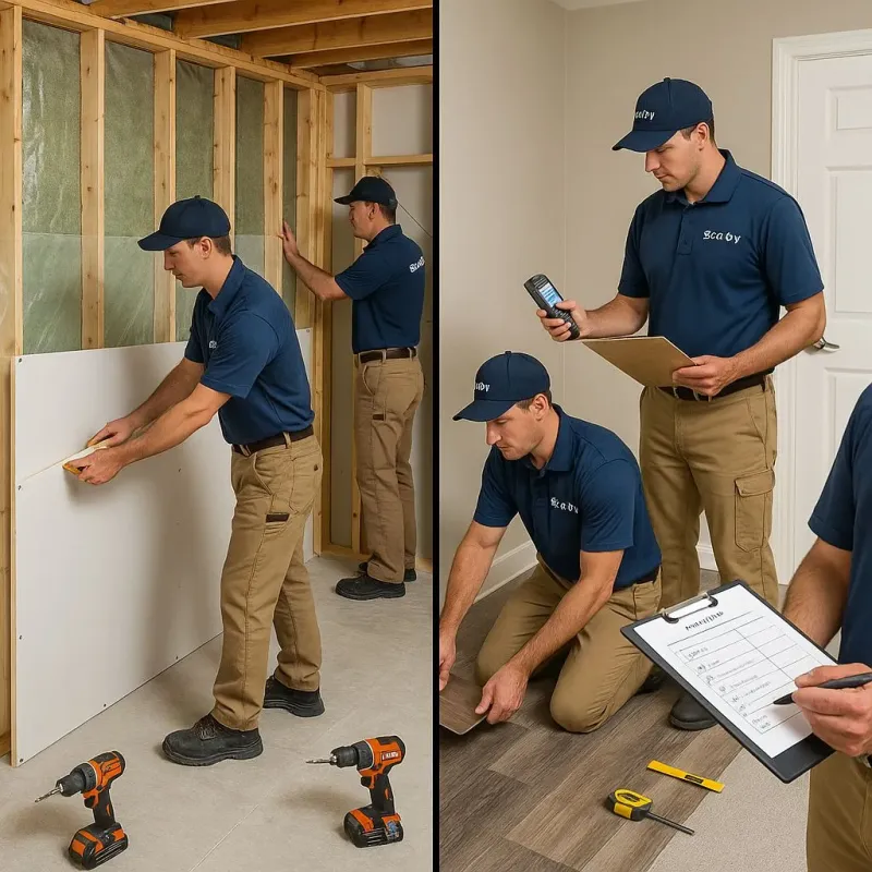 Repairs and Reconstruction process in Buechel, KY