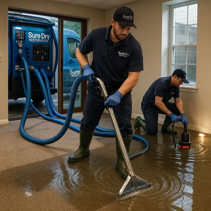 Water Extraction and Removal process in Buechel, KY